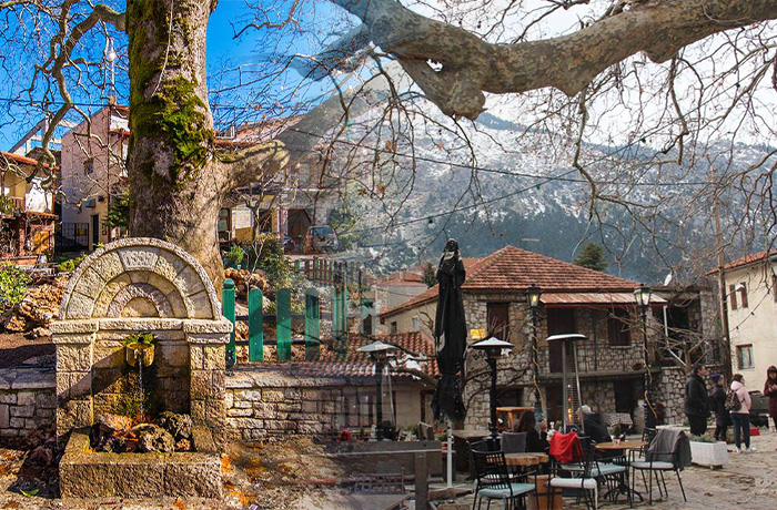 Ημερήσια εκδρομή Αγόριανη ή Επτάλοφο με τον καταρράκτη | Αμφίκλεια το χωριό του ψωμιού